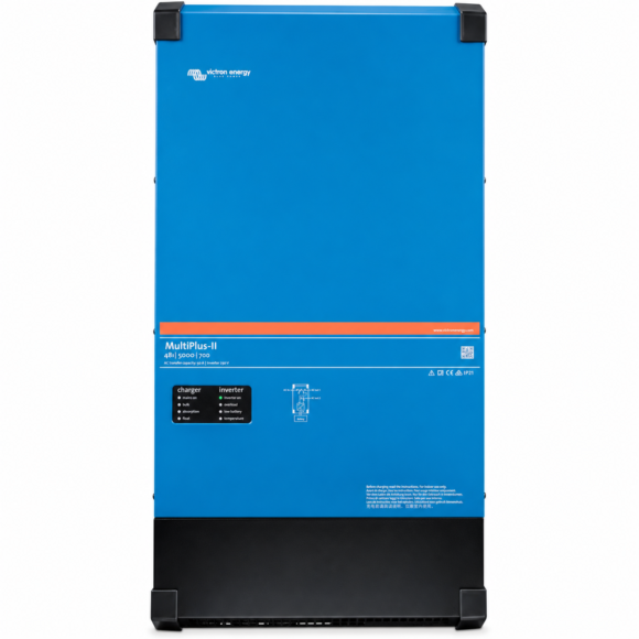 Victron Energy MultiPlus-II 48/15000/200-100 230V 15kVA inverter/charger for solar power systems and backup electricity.