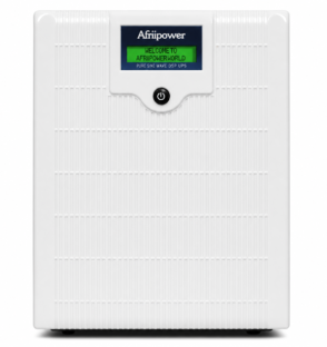 Afriipower 2.5KVA 24V Solar Hybrid Pure Sine Wave Inverter with MPPT Solar Charge Controller and Home UPS Backup System