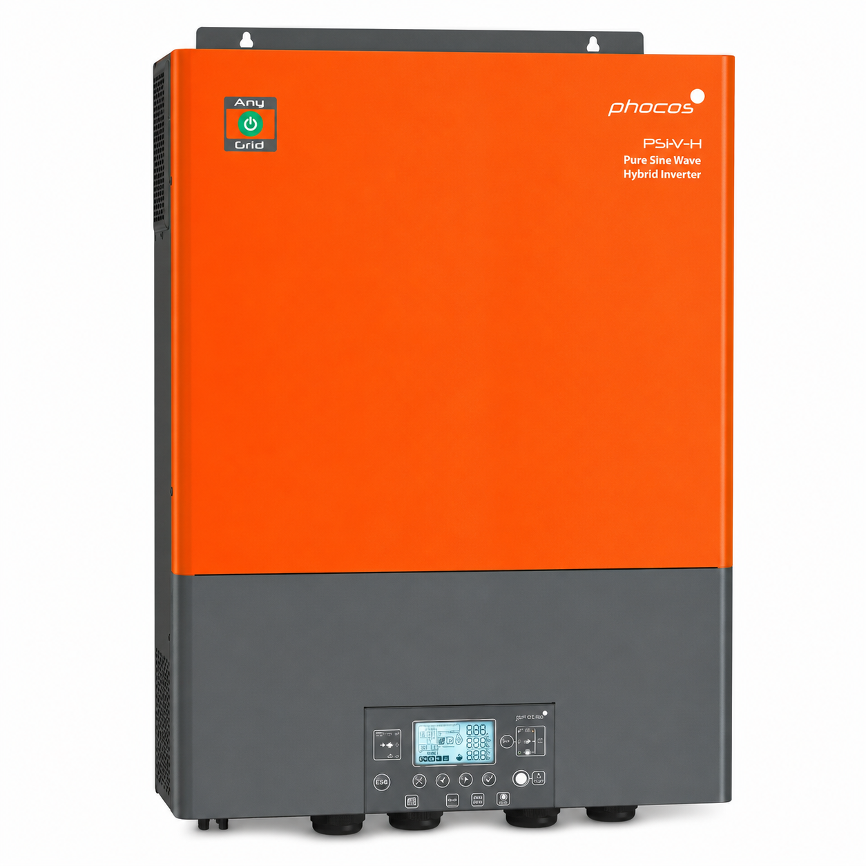 Phocos PSW-H 8kW 230V 48V Any-Grid Hybrid Inverter Charger for solar power systems