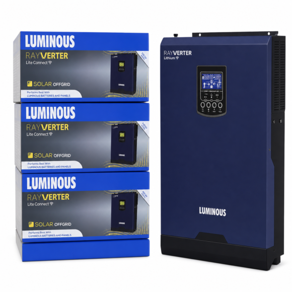LUMINOUS Rayverter 11kW 48V Hybrid Solar Inverter with MPPT Charge Controller