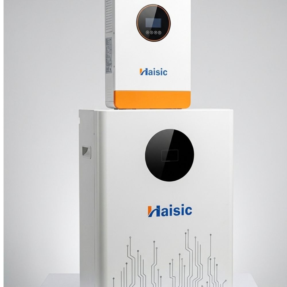 4.2kVA Haisic Solar Inverter with 9kWh Lithium Battery Power Storage System
