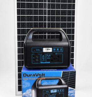 Original DSPP-150 Duravolt Solar Power Portable Complete Kit – portable solar power system for backup energy
