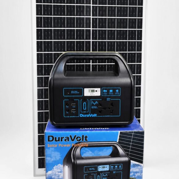 Original DSPP-150 Duravolt Solar Power Portable Complete Kit – portable solar power system for backup energy