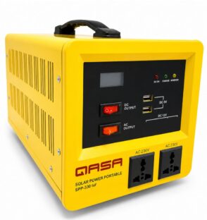 300Watts Solar Generator With Panel – Portable Solar Power Station for Home Backup and Outdoor Use