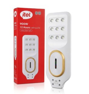 Itel 900W Solar Street Light – High-Power LED Solar Outdoor Street Lamp